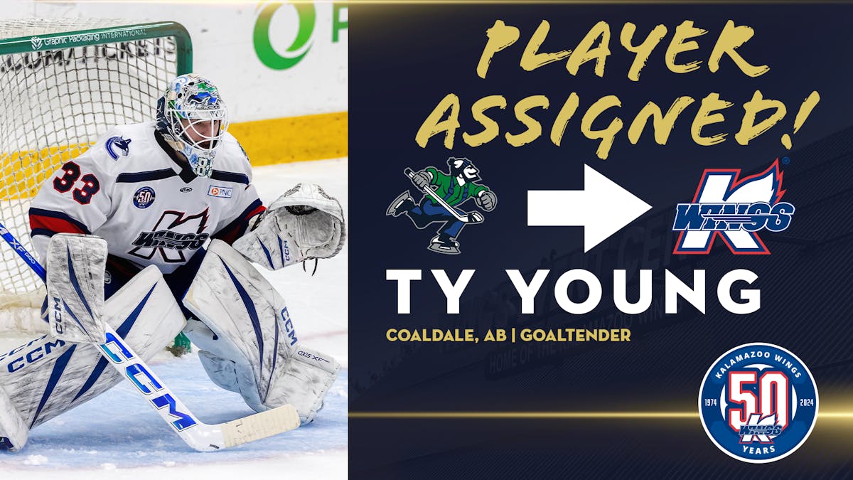 GOALTENDER TY YOUNG LOANED BY CANUCKS (NHL)