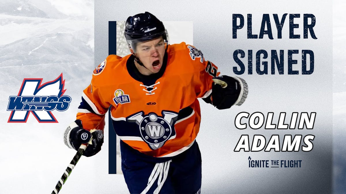 K-WINGS SIGN FORWARD COLLIN ADAMS