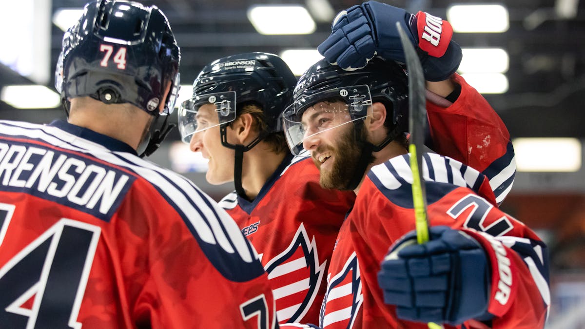 K-WINGS FORWARD MAX HUMITZ PREFERS SKATES OVER THE MIC, FOR NOW